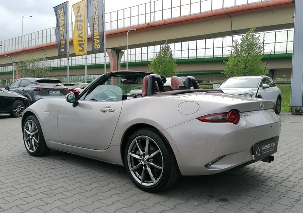 Mazda MX-5 cena 136900 przebieg: 26634, rok produkcji 2023 z Warszawa małe 172